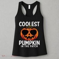 Coolest Pumpkin In The Patch Halloween Kids Women's Tank Top thumb 3