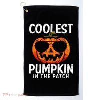 Coolest Pumpkin In The Patch Halloween Kids Golf Towel thumb 0