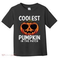 Coolest Pumpkin In The Patch Halloween Kids Toddler T-Shirt thumb 0