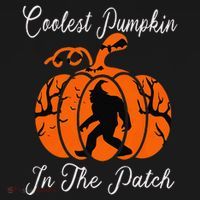 Coolest Pumpkin In The Patch Halloween Costumes Bigfoot Pajama Set thumb 2