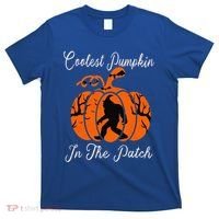 Coolest Pumpkin In The Patch Halloween Costumes Bigfoot T-Shirt thumb 0