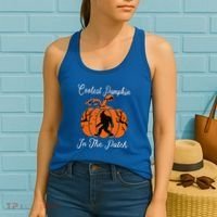 Coolest Pumpkin In The Patch Halloween Costumes Bigfoot Women's Tank Top thumb 2