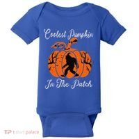 Coolest Pumpkin In The Patch Halloween Costumes Bigfoot Baby Bodysuit thumb 0