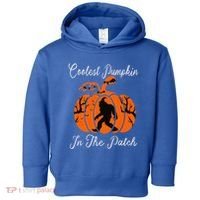Coolest Pumpkin In The Patch Halloween Costumes Bigfoot Toddler Hoodie thumb 0