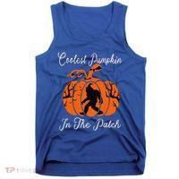 Coolest Pumpkin In The Patch Halloween Costumes Bigfoot Tank Top thumb 0