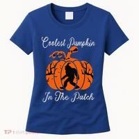 Coolest Pumpkin In The Patch Halloween Costumes Bigfoot Women's T-Shirt thumb 0