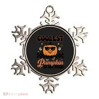 Coolest Pumpkin In The Patch Fall Vibes Retro Halloween Autumn Ornament thumb 0