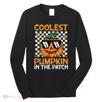 Coolest Pumpkin In The Patch Outfit Halloween Long Sleeve Shirt thumb 0