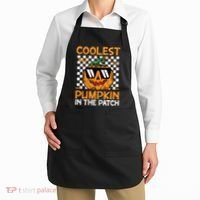 Coolest Pumpkin In The Patch Outfit Halloween Apron thumb 2