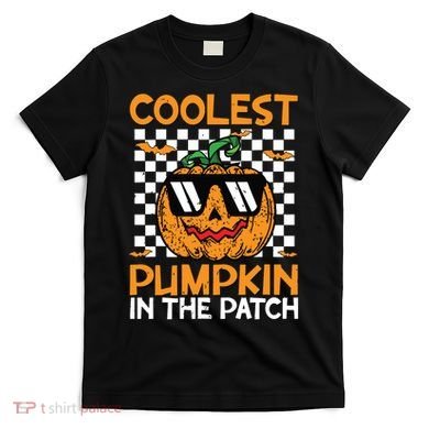 Coolest Pumpkin In The Patch Outfit Halloween T-Shirt