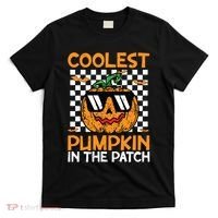 Coolest Pumpkin In The Patch Outfit Halloween T-Shirt thumb 0