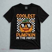 Coolest Pumpkin In The Patch Outfit Halloween T-Shirt thumb 5