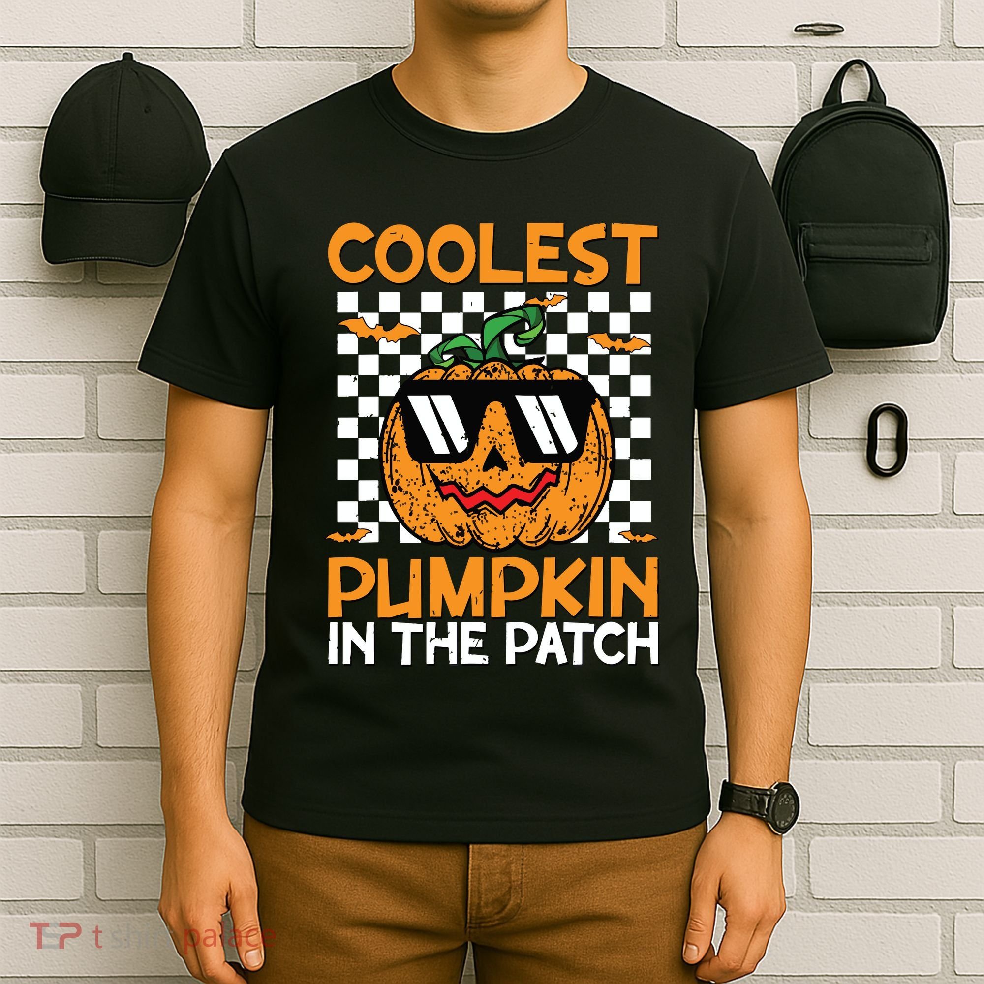 Coolest Pumpkin In The Patch Outfit Halloween T-Shirt
