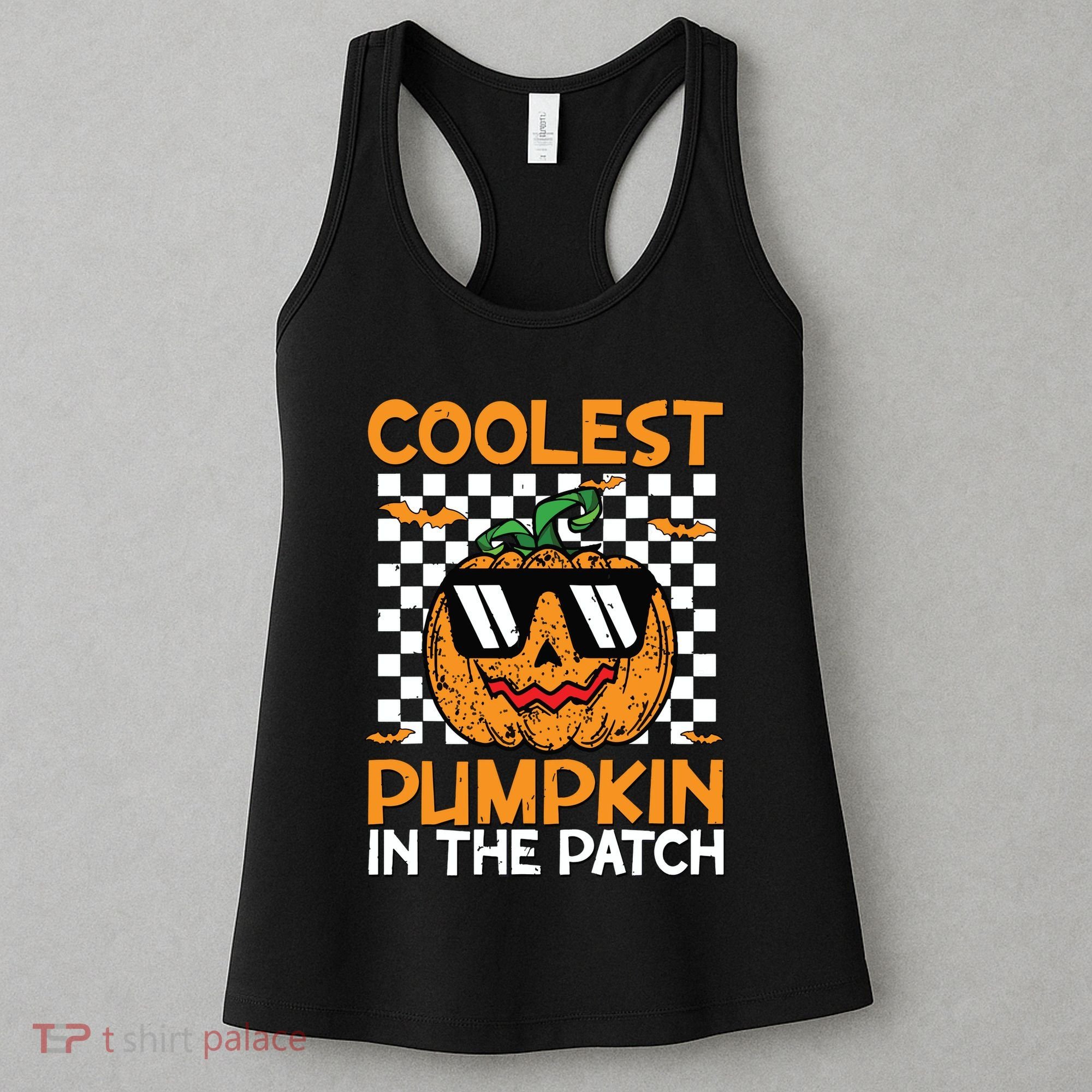 Coolest Pumpkin In The Patch Outfit Halloween Women's Tank Top
