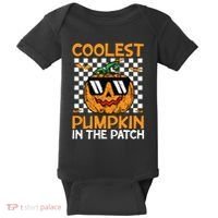 Coolest Pumpkin In The Patch Outfit Halloween Baby Bodysuit thumb 0