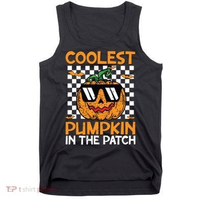 Coolest Pumpkin In The Patch Outfit Halloween Tank Top