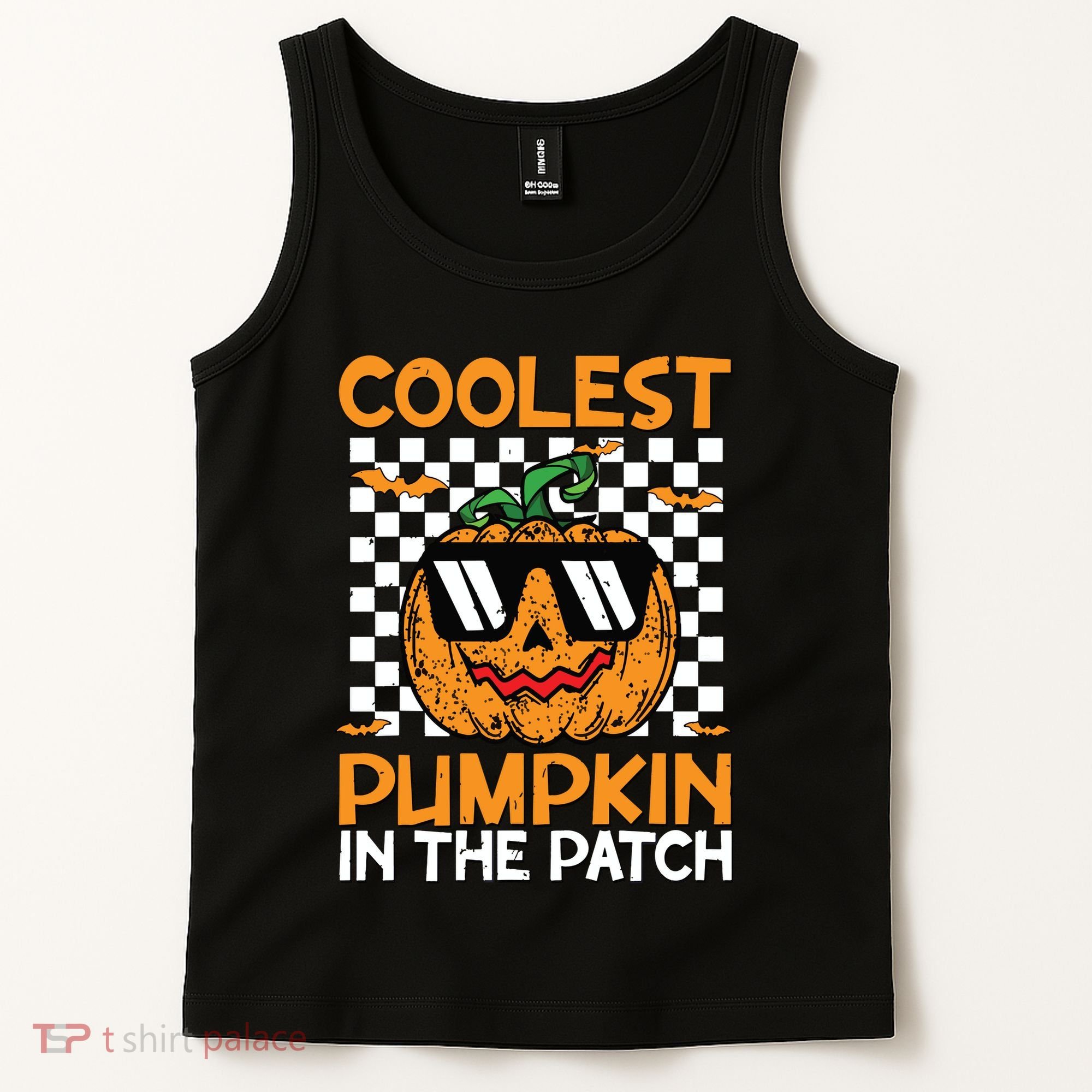 Coolest Pumpkin In The Patch Outfit Halloween Tank Top