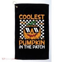 Coolest Pumpkin In The Patch Outfit Halloween Golf Towel thumb 0