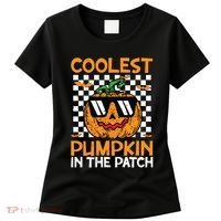 Coolest Pumpkin In The Patch Outfit Halloween Women's T-Shirt thumb 0