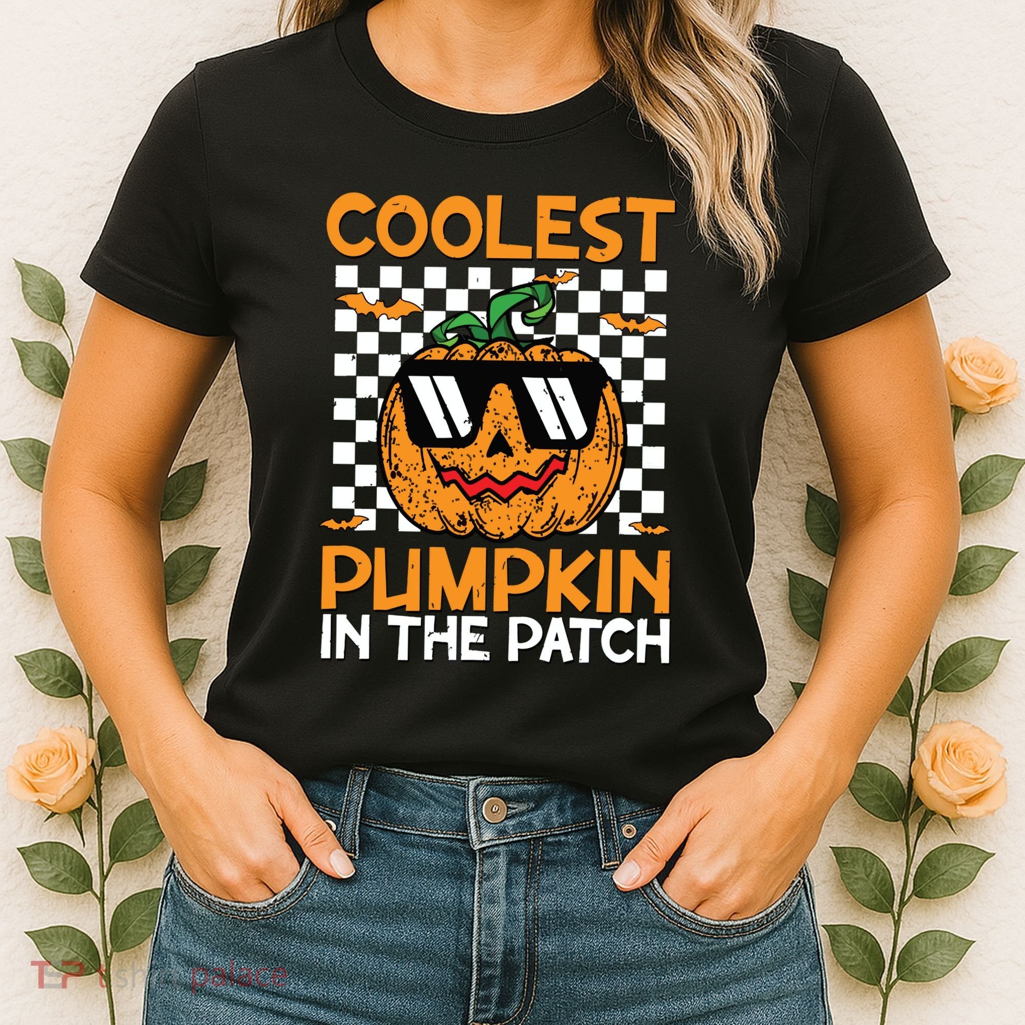 Coolest Pumpkin In The Patch Outfit Halloween Women's T-Shirt