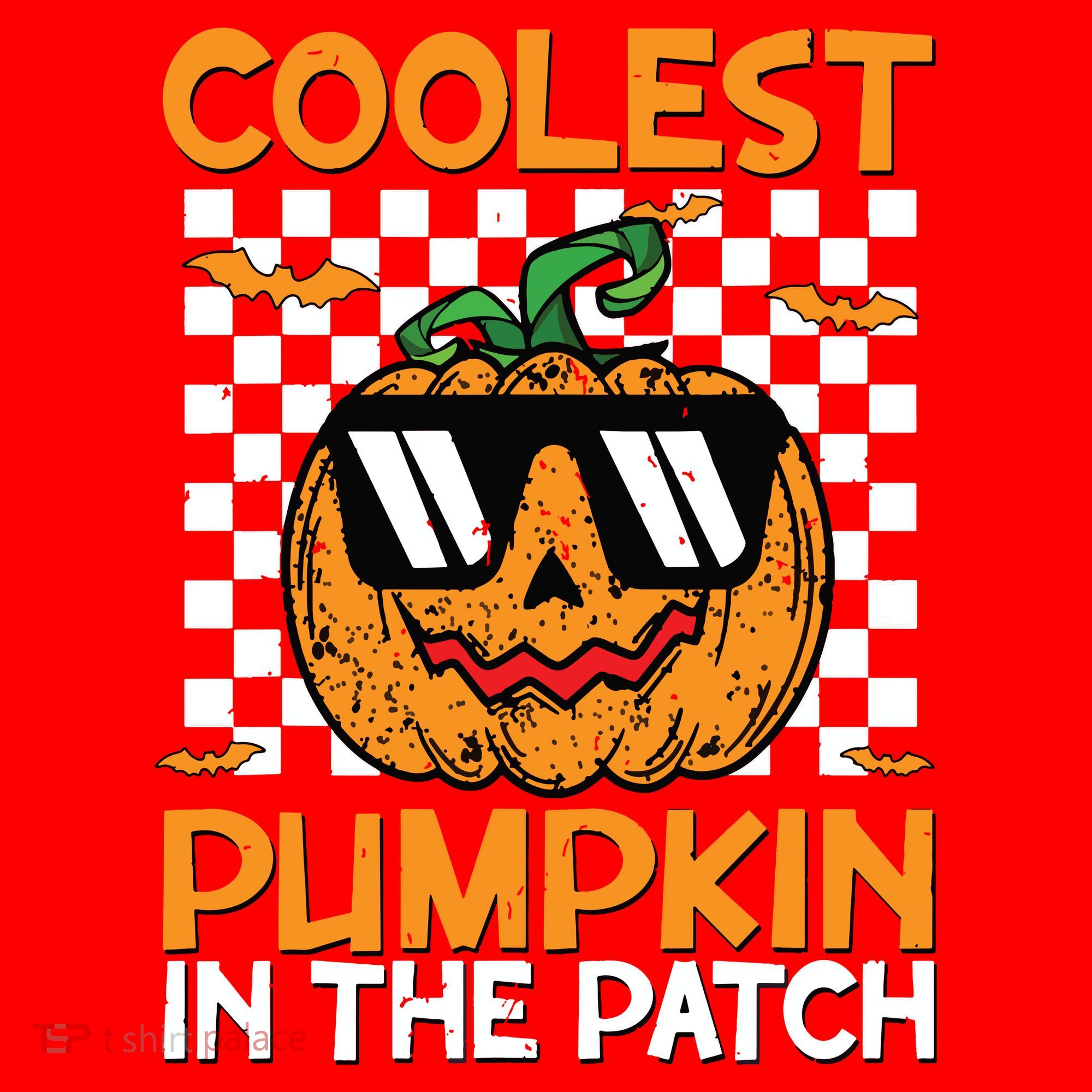 Coolest Pumpkin In The Patch Outfit Halloween Santa Hat