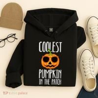 Coolest Pumpkin In The Patch Funny Halloween Party Cute Hoodie thumb 4