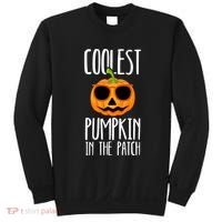 Coolest Pumpkin In The Patch Funny Halloween Party Cute Sweatshirt thumb 0