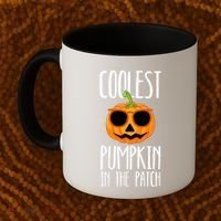 Coolest Pumpkin In The Patch Funny Halloween Party Cute Coffee Mug thumb 2