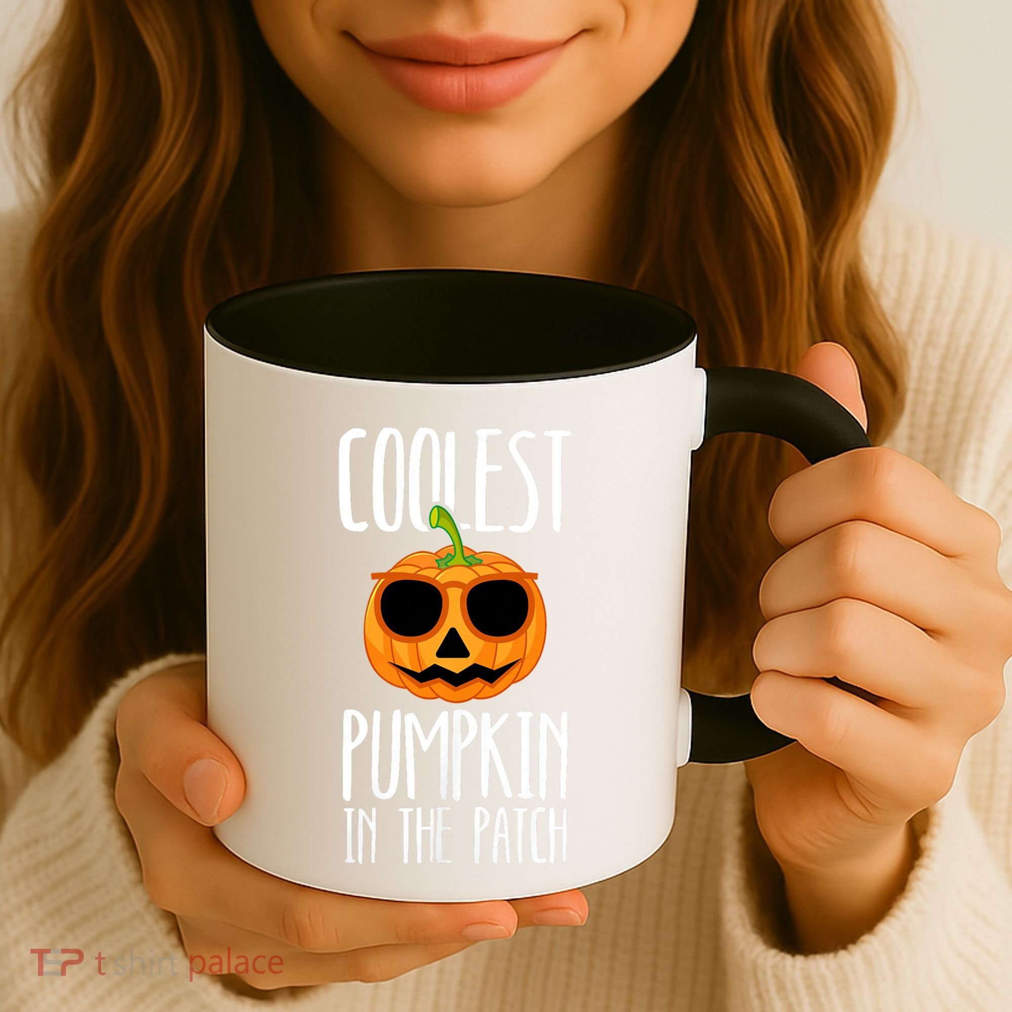Coolest Pumpkin In The Patch Funny Halloween Party Cute Coffee Mug