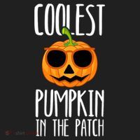 Coolest Pumpkin In The Patch Funny Halloween Party Cute Beanie thumb 2