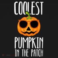Coolest Pumpkin In The Patch Funny Halloween Party Cute Women's Hoodie thumb 2