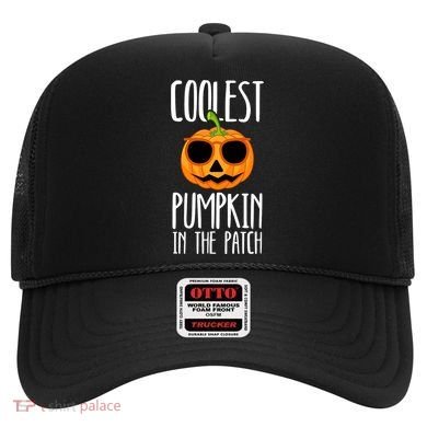 Coolest Pumpkin In The Patch Funny Halloween Party Cute Hat