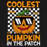 Coolest Pumpkin In The Patch Outfit Halloween Doggie Tank thumb 4