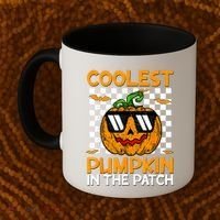 Coolest Pumpkin In The Patch Outfit Halloween Coffee Mug thumb 2