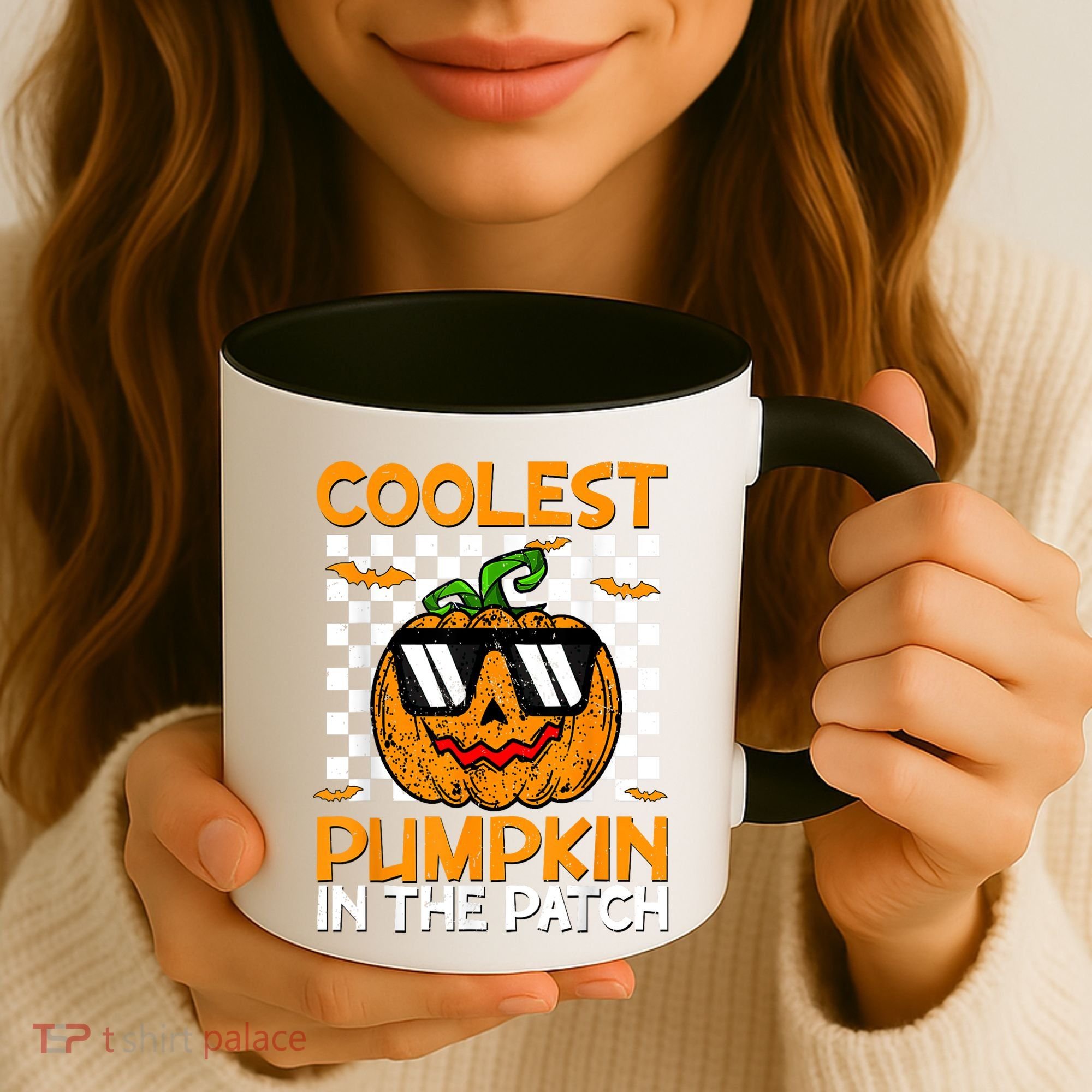 Coolest Pumpkin In The Patch Outfit Halloween Coffee Mug