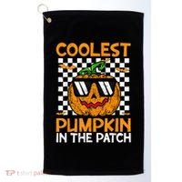 Coolest Pumpkin In The Patch Outfit Halloween Golf Towel thumb 0