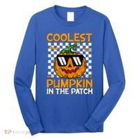 Coolest Pumpkin In The Patch Outfit Halloween Long Sleeve Shirt thumb 0