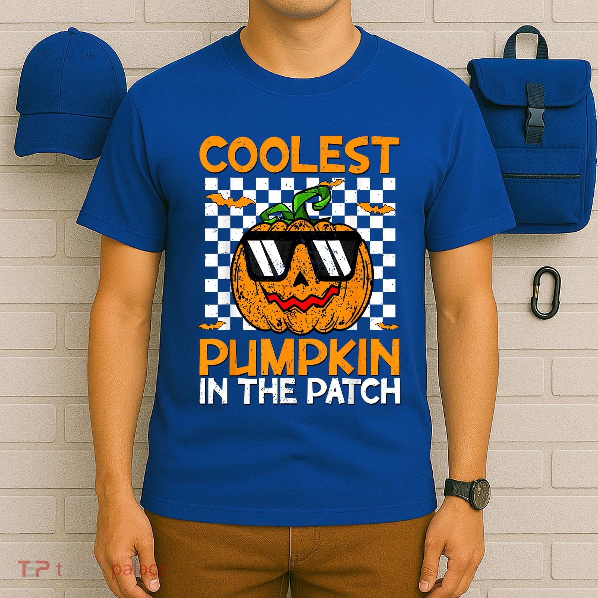 Coolest Pumpkin In The Patch Outfit Halloween T-Shirt