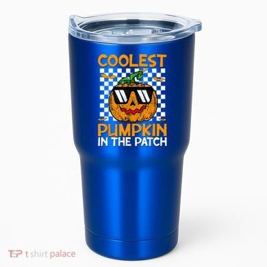 Coolest Pumpkin In The Patch Outfit Halloween Tumbler