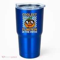 Coolest Pumpkin In The Patch Outfit Halloween Tumbler thumb 0