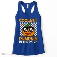 Coolest Pumpkin In The Patch Outfit Halloween Women's Tank Top thumb 0