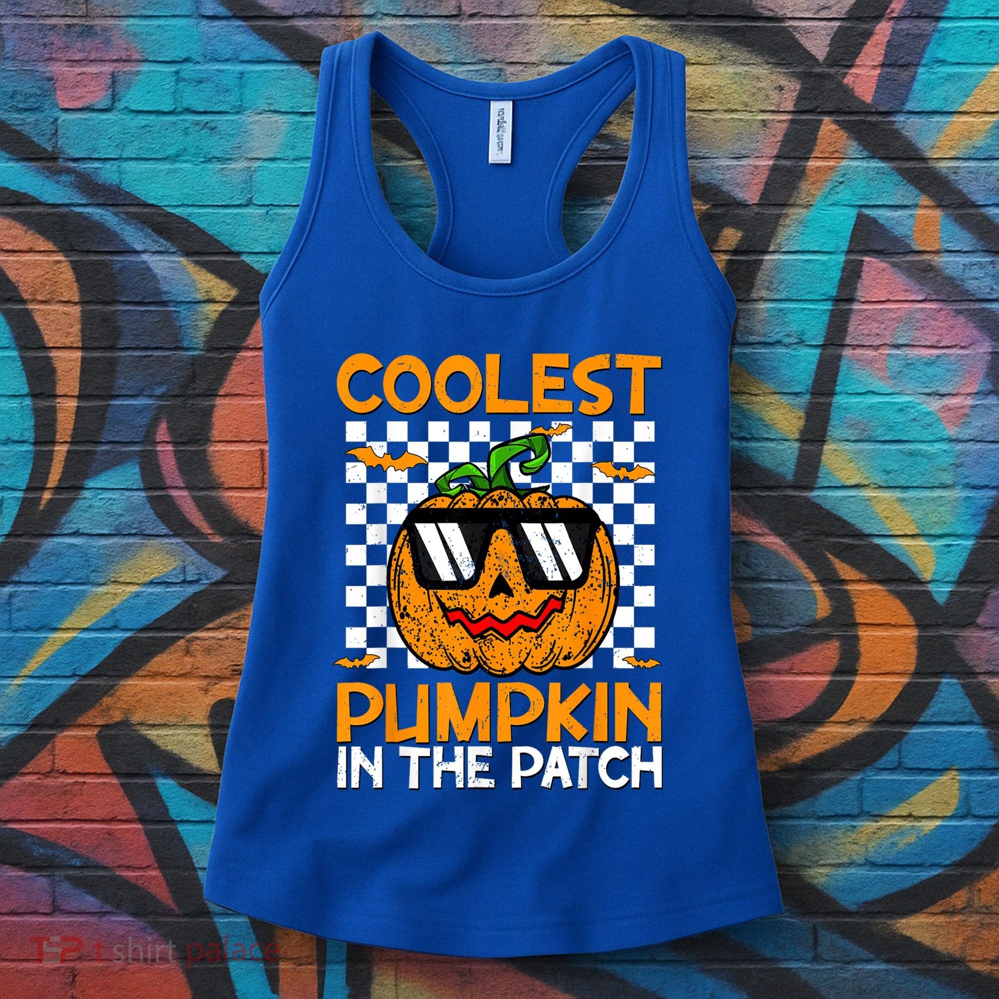 Coolest Pumpkin In The Patch Outfit Halloween Women's Tank Top