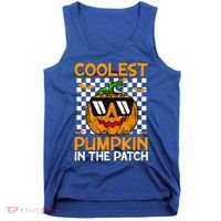 Coolest Pumpkin In The Patch Outfit Halloween Tank Top thumb 0