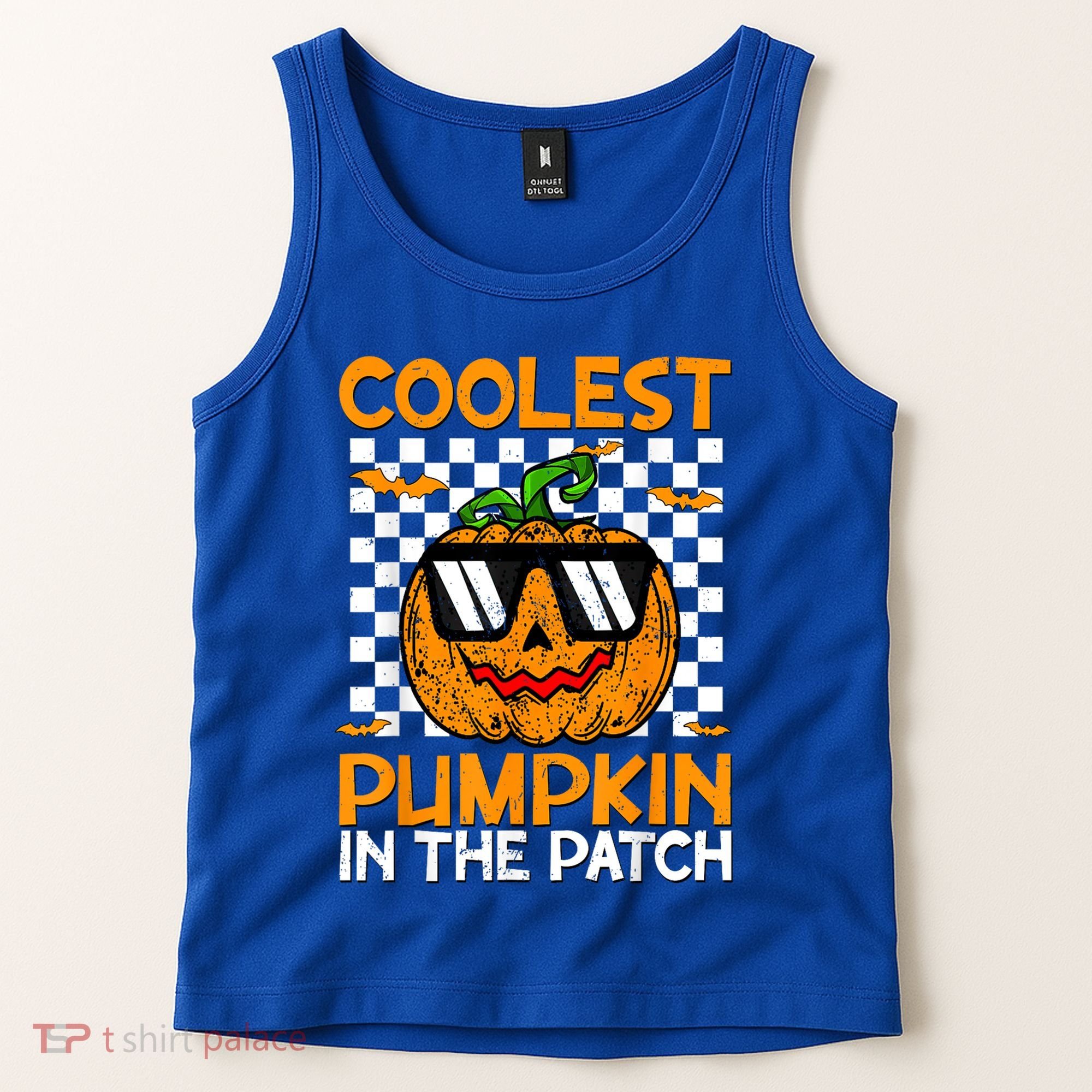 Coolest Pumpkin In The Patch Outfit Halloween Tank Top