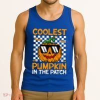 Coolest Pumpkin In The Patch Outfit Halloween Tank Top thumb 3
