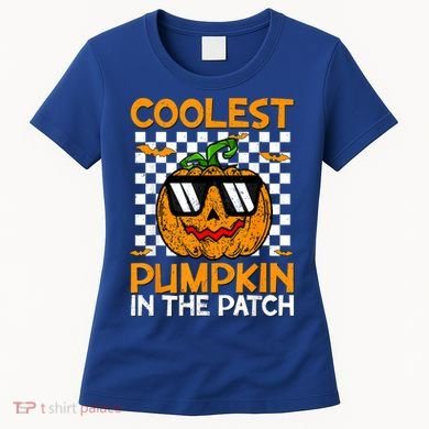 Coolest Pumpkin In The Patch Outfit Halloween Women's T-Shirt