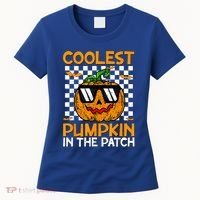 Coolest Pumpkin In The Patch Outfit Halloween Women's T-Shirt thumb 0