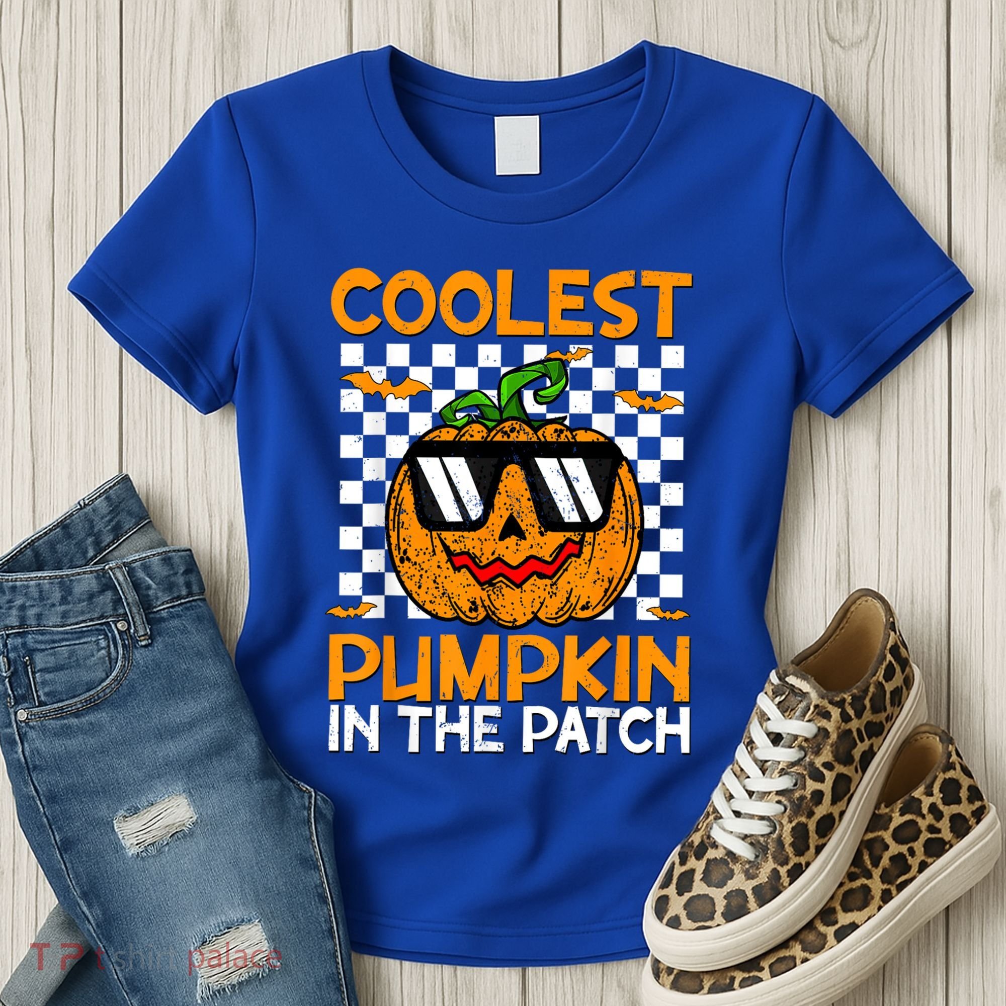 Coolest Pumpkin In The Patch Outfit Halloween Women's T-Shirt