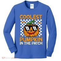 Coolest Pumpkin In The Patch Outfit Halloween Kids Long Sleeve Shirt thumb 0