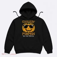 Coolest Pumpkin In The Patch Halloween Hoodie thumb 0